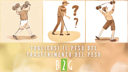 TOGLIERSI IL PESO DEL TRASFERIMENTO DEL PESO