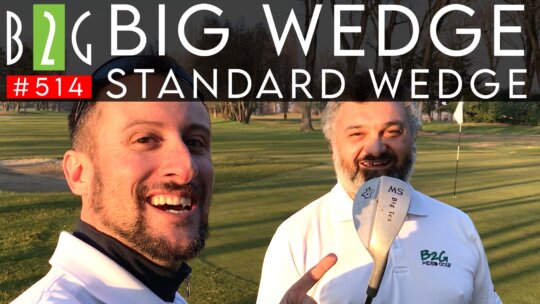 #GOLF SFIDA BIG WEDGE vs SAND WEDGE “Quanto aiuterebbe una faccia più grande su un ferro?” #514
