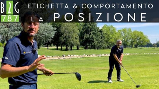 Golf: POSIZIONE RISPETTO AL GIOCATORE – 787