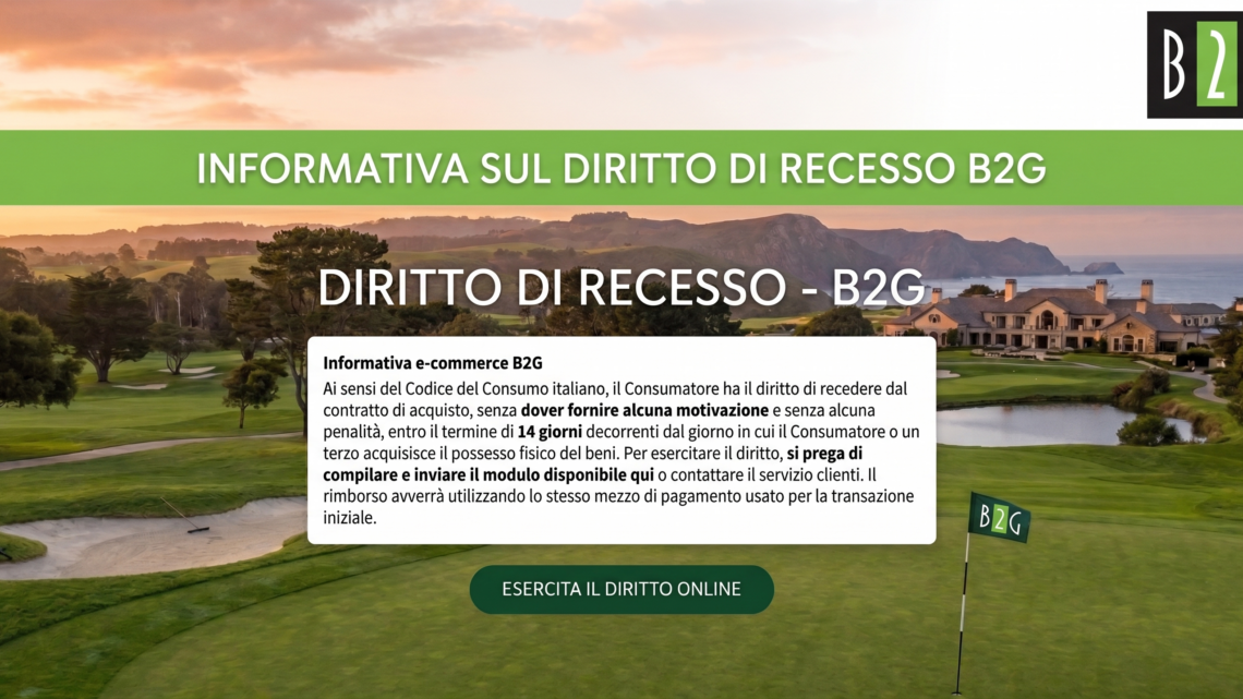 Informativa sul Diritto di Recesso
